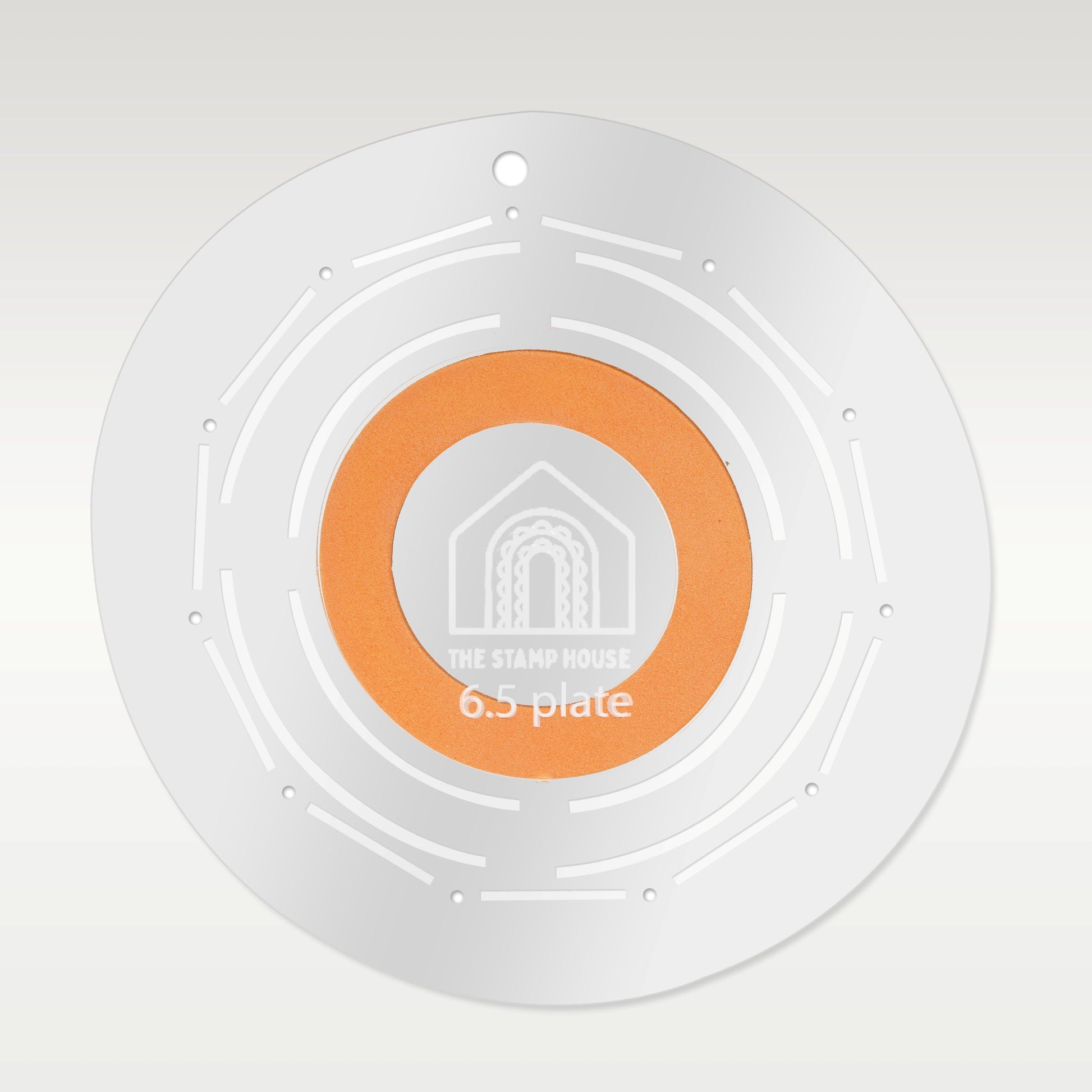 6.5" Plate Template