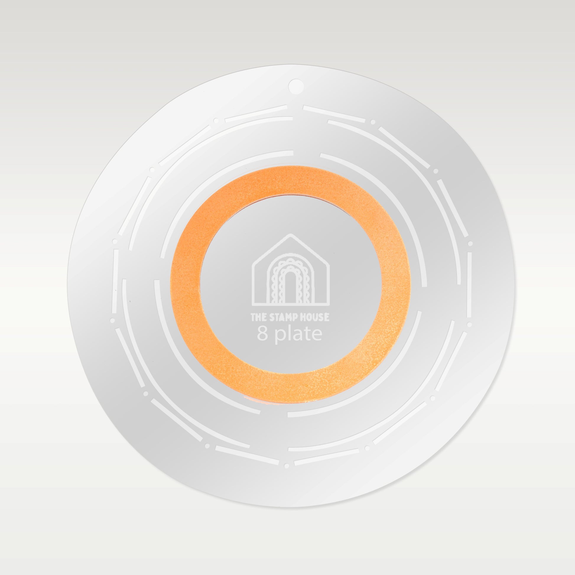 8" Plate Template