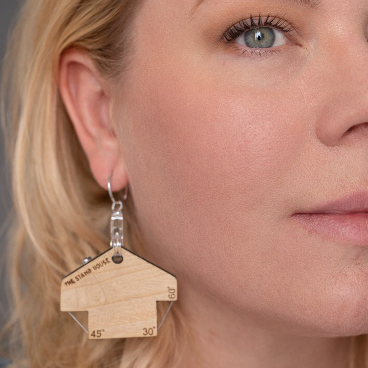 Bevel Tool Earring